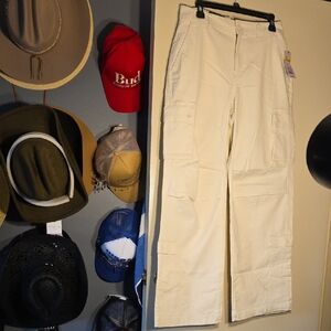 Wild Fable Cream Cargo Pants